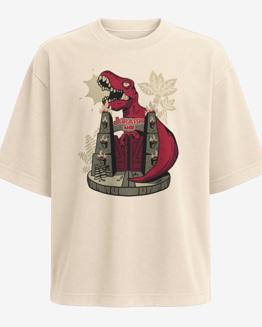 Polera Oversize Jurassic Recuerdo
