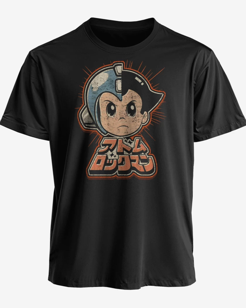 Polera premium Negro de Megaboy