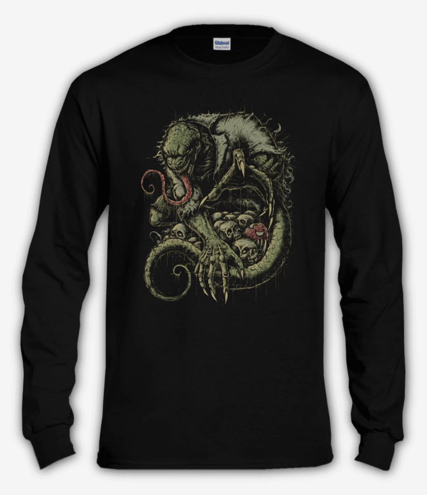 Polera manga larga El Maldito Lagarto