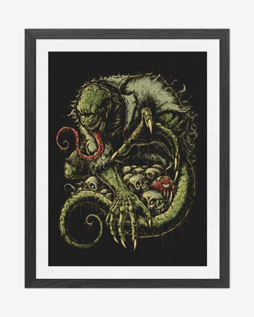 Cuadro decorativo El Maldito Lagarto