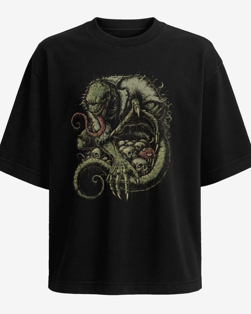 Polera Oversize El Maldito Lagarto