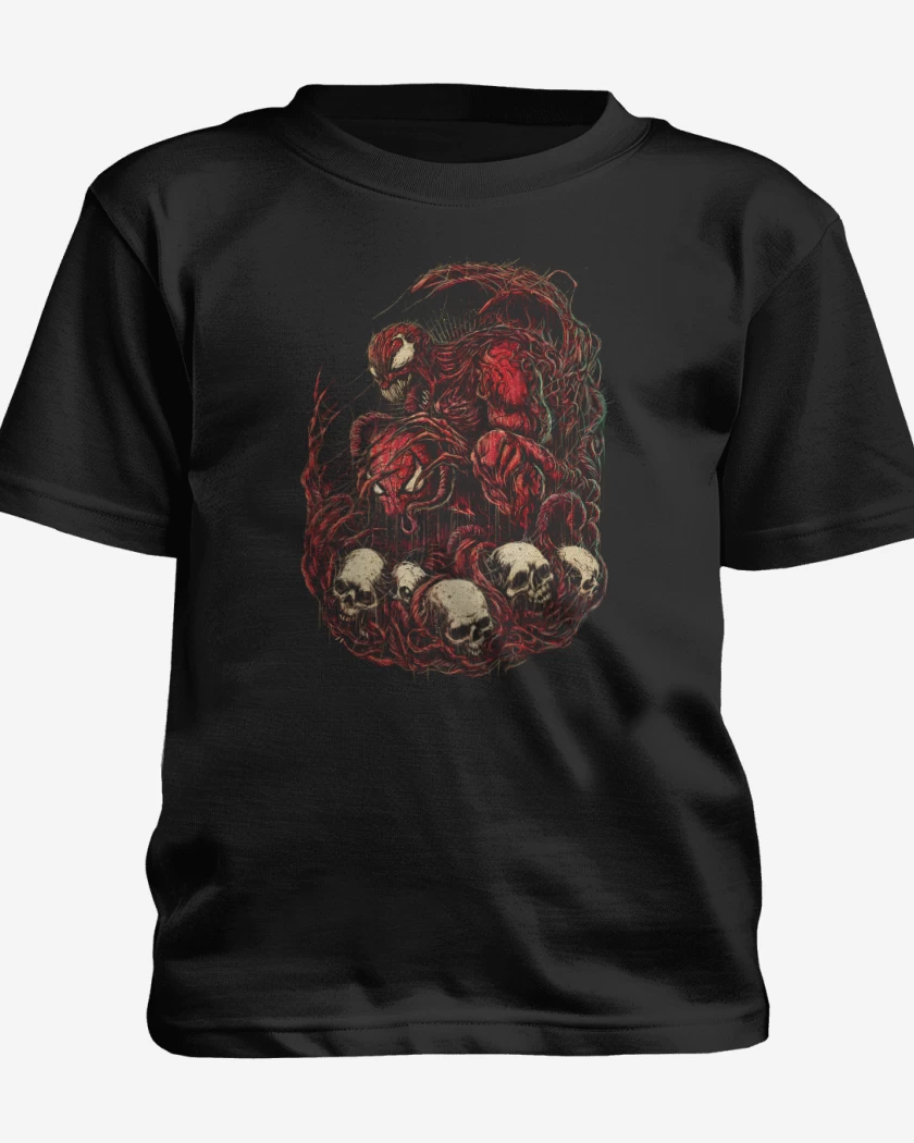 Polera de niño Negro de El Maldito Carnage