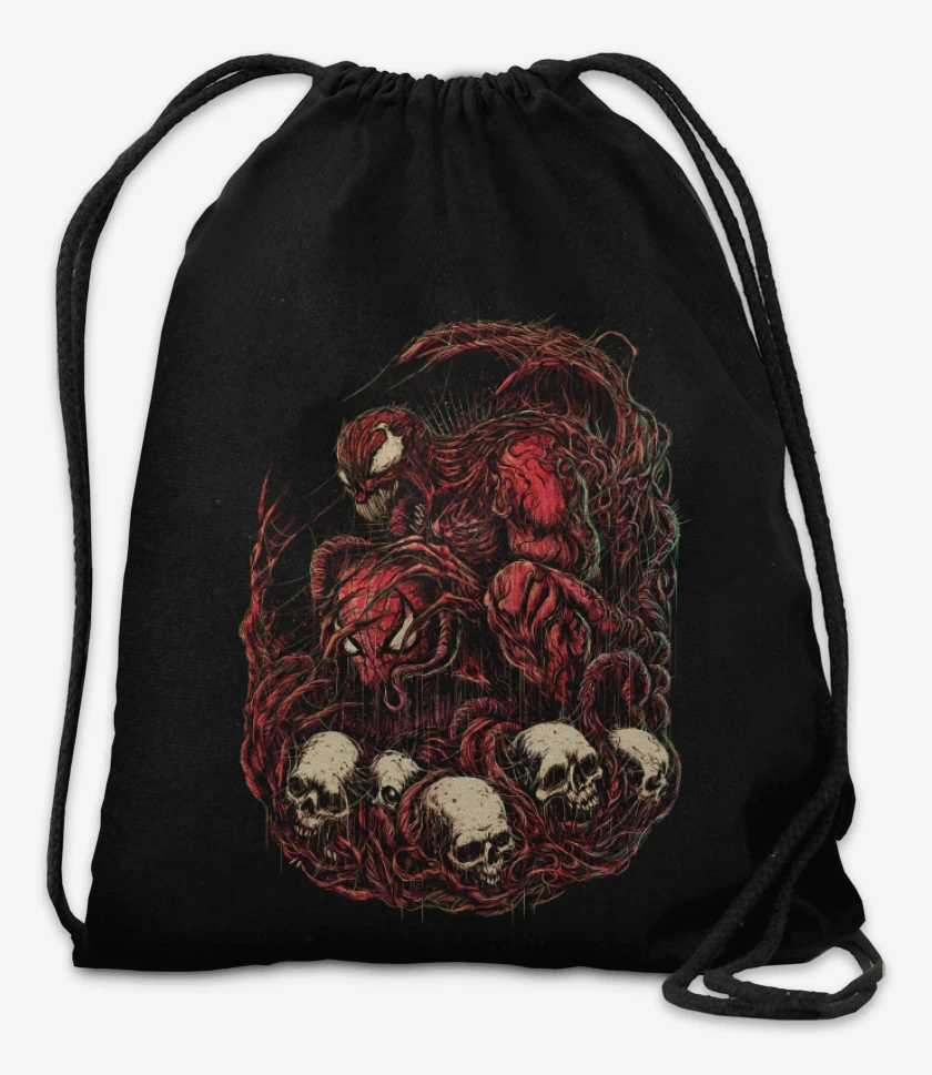 Mochila Negro de El Maldito Carnage