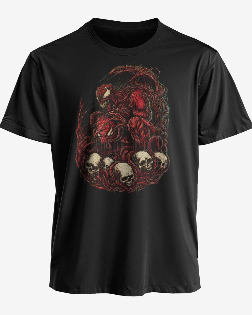 Polera premium Negro de El Maldito Carnage