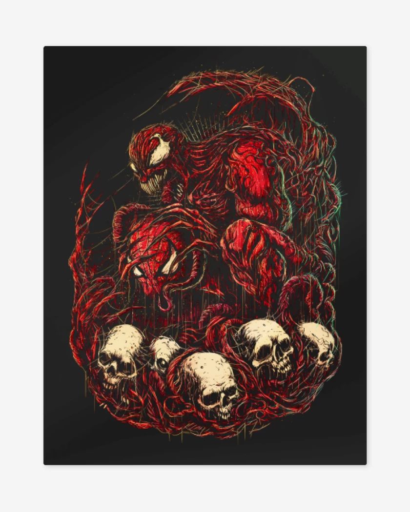 Print metalico El Maldito Carnage