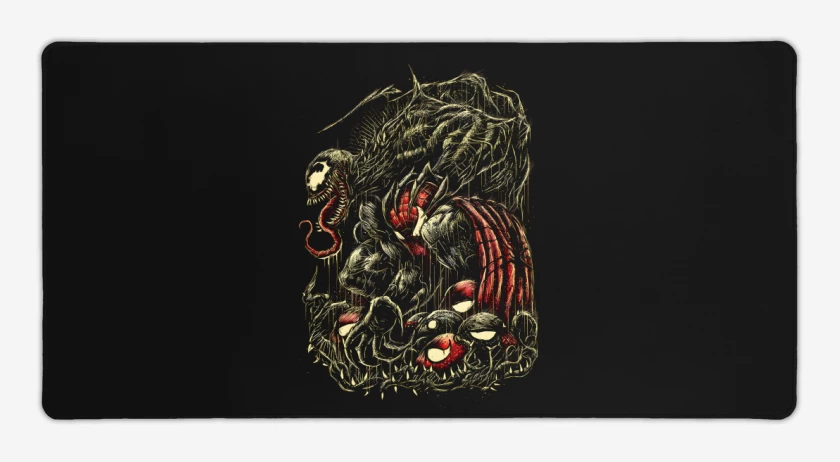 Mouse pad Gamer Negro de El Maldito Venom