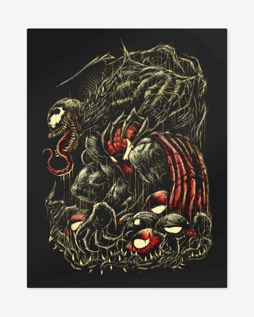 Print metalico El Maldito Venom