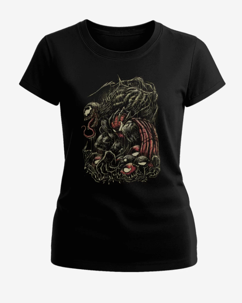 Polera de Mujer Negro de El Maldito Venom