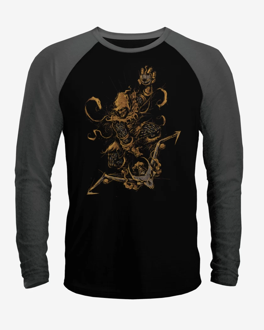 Polera Raglan El Maldito Duende Verde