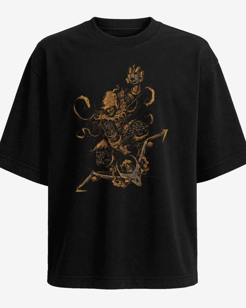Polera Oversize El Maldito Duende Verde