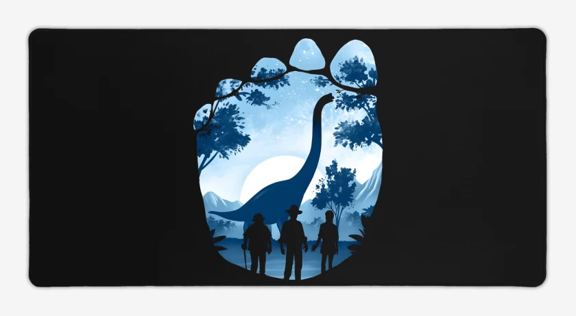 Mouse pad Gamer Huella de Braquiosaurio