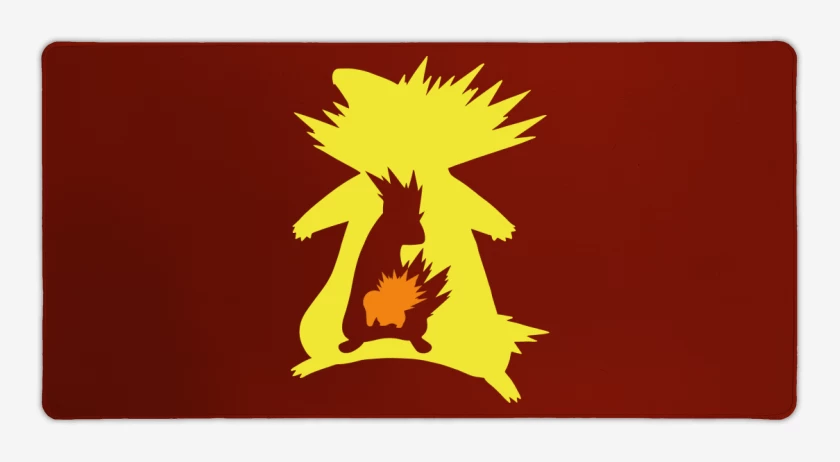 Mouse pad Gamer Rojo de Cyndavolution