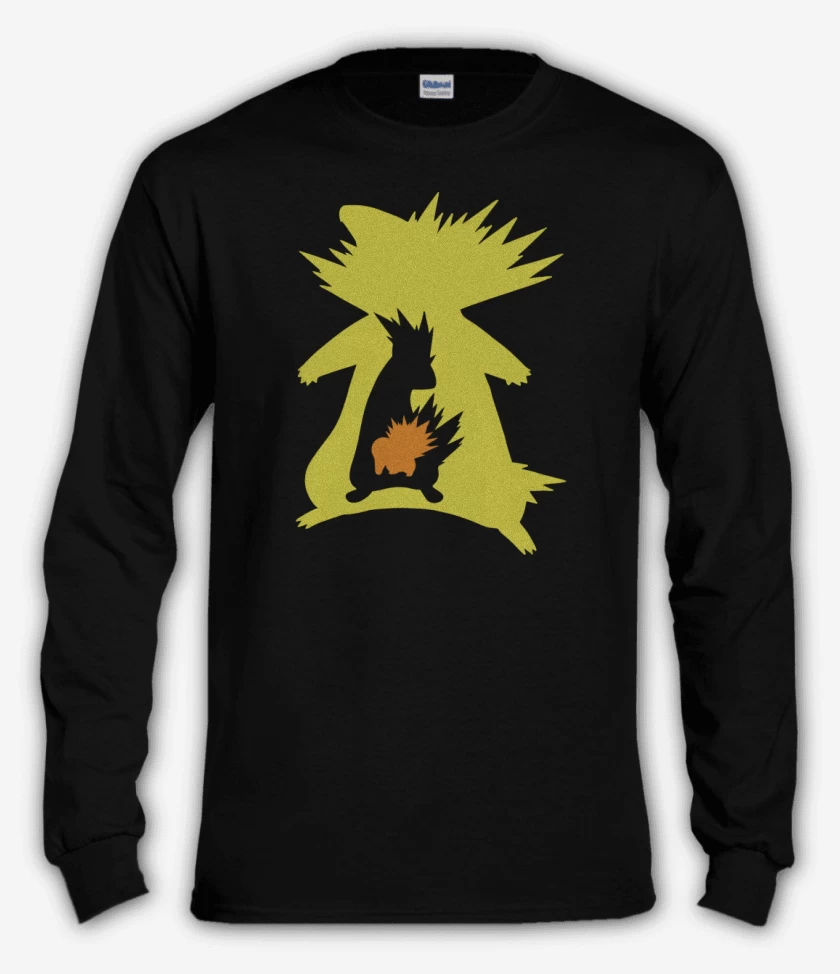 Polera manga larga Negro de Cyndavolution