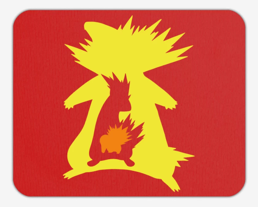 Mousepad Rojo de Cyndavolution