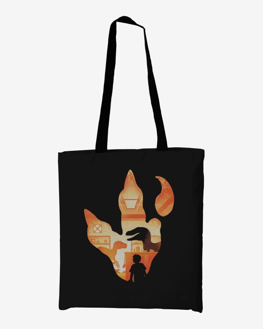 Totebag Huella de Velociraptor