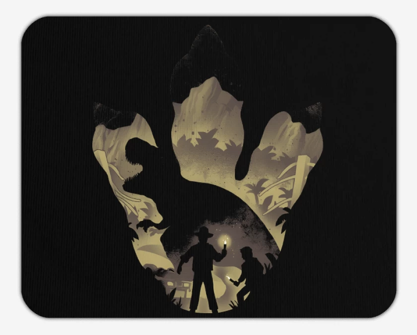 Mousepad Huella de T-Rex