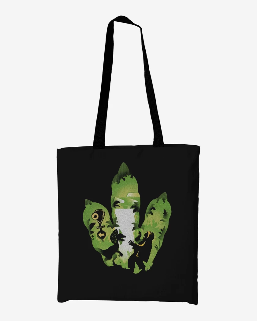 Totebag Huella de Dilofosaurio
