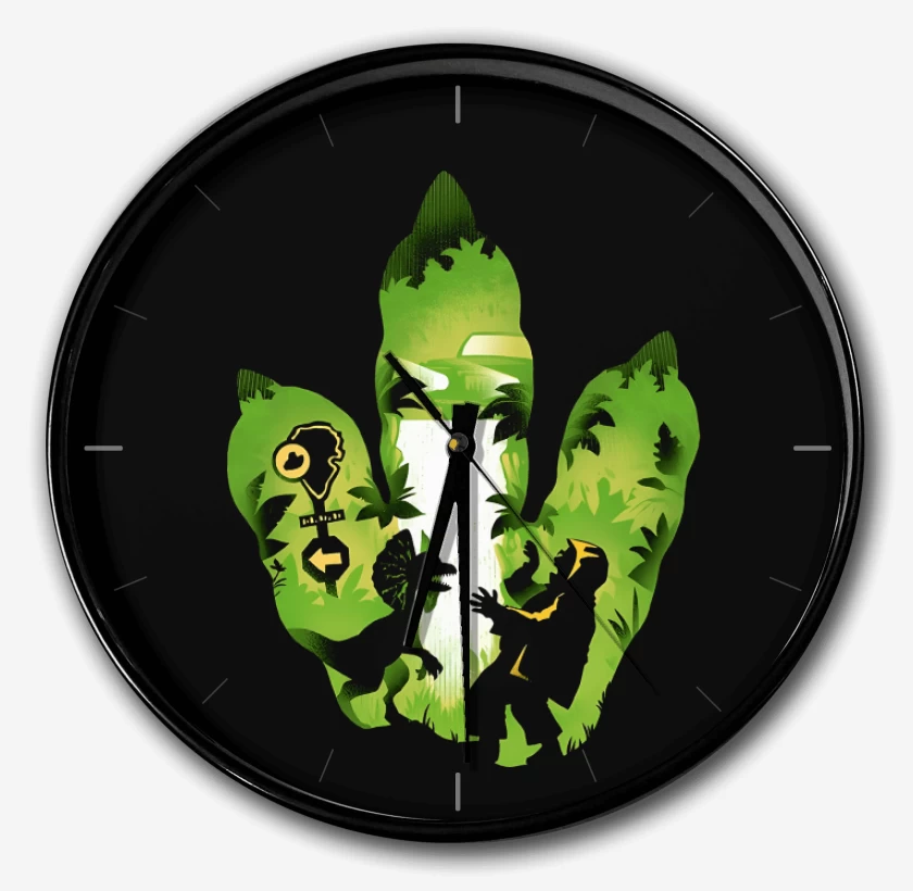 Reloj Huella de Dilofosaurio