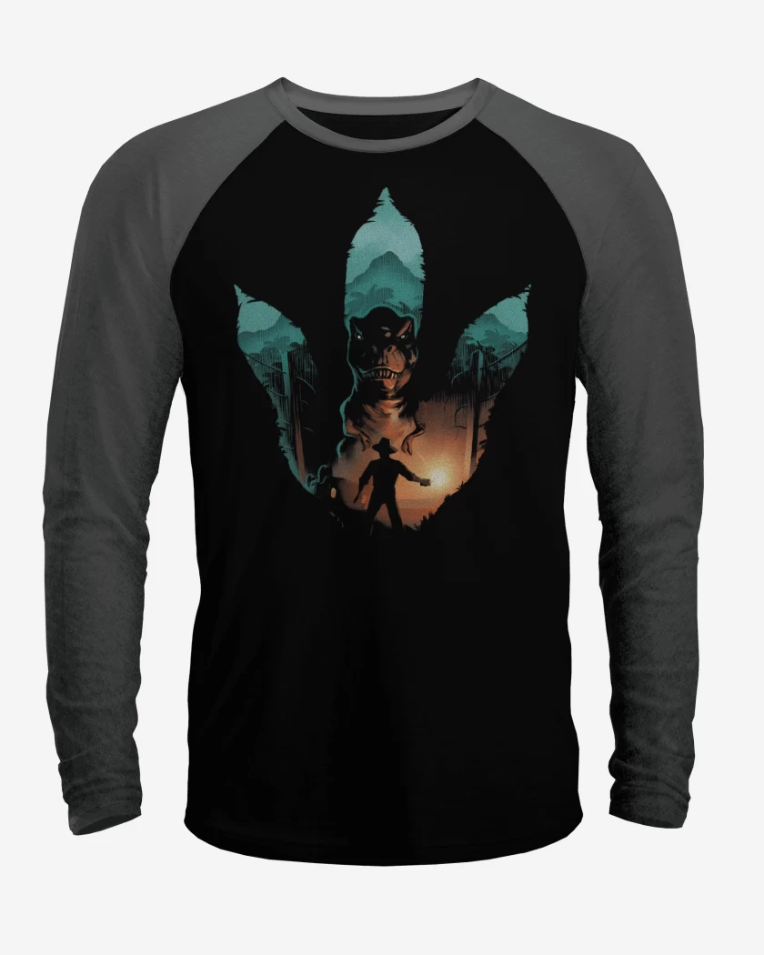 Polera Raglan Huella Jurásica