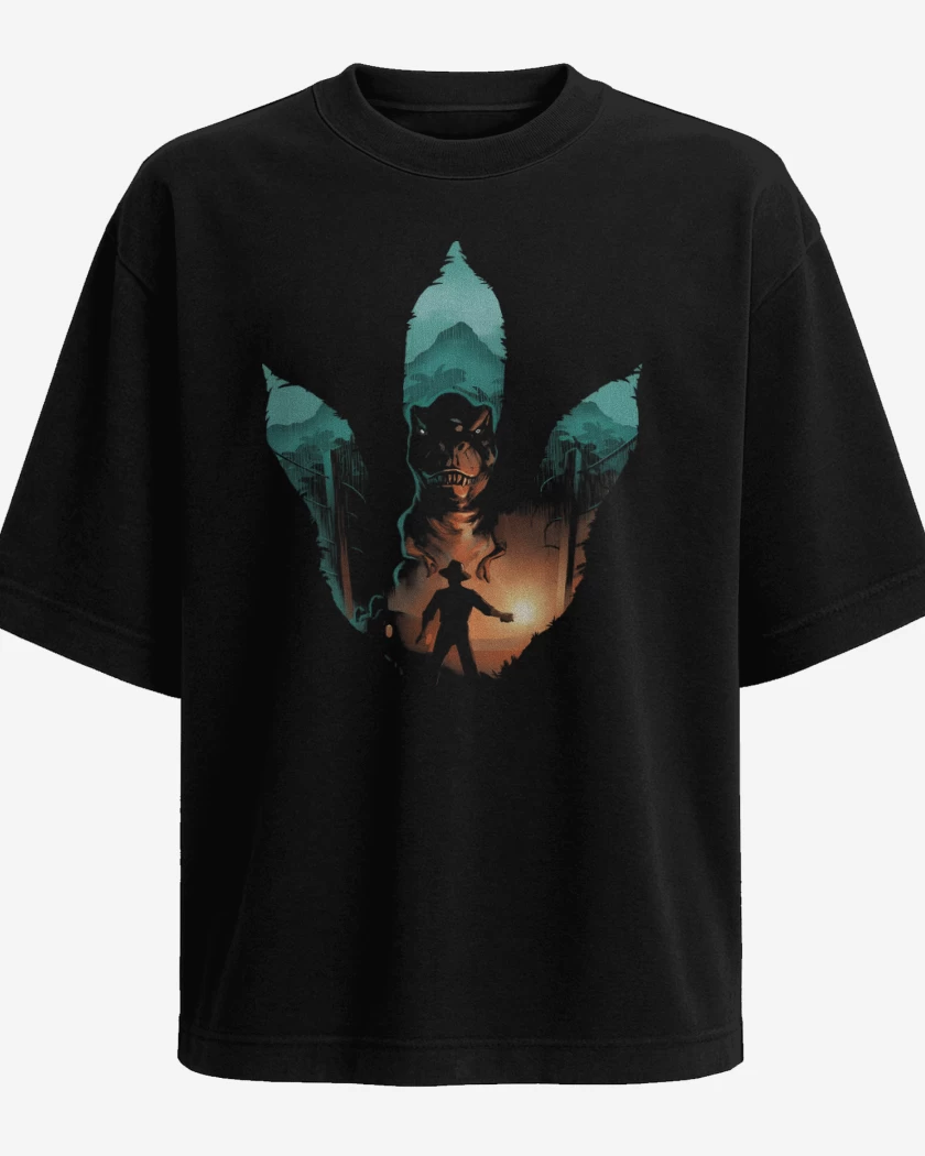 Polera Oversize Huella Jurásica