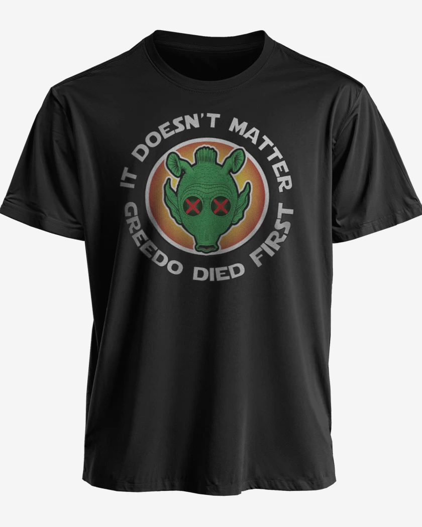 Polera Greedo Died First