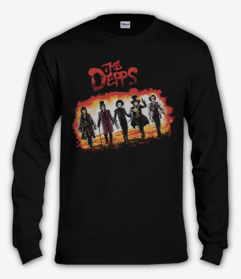 Polera manga larga Negro de The Depps