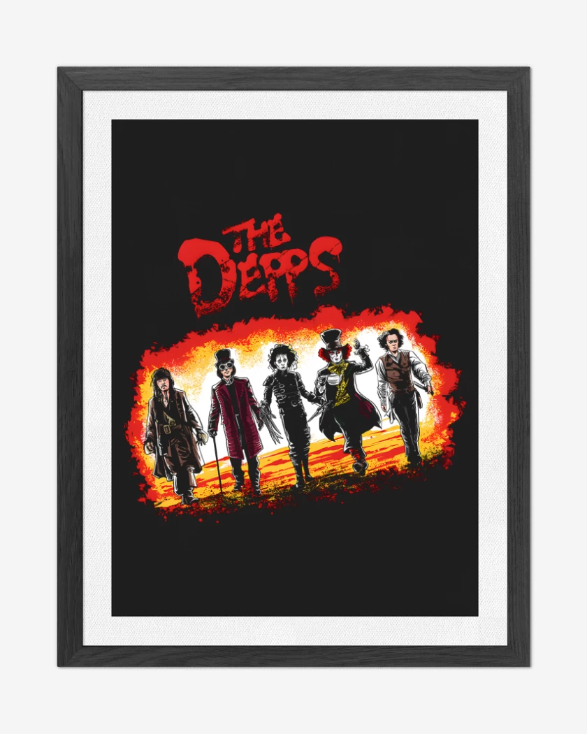 Cuadro decorativo Negro de The Depps