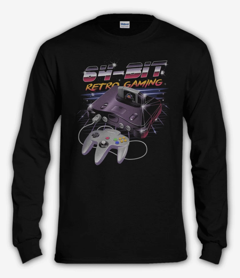 Polera manga larga 64bits