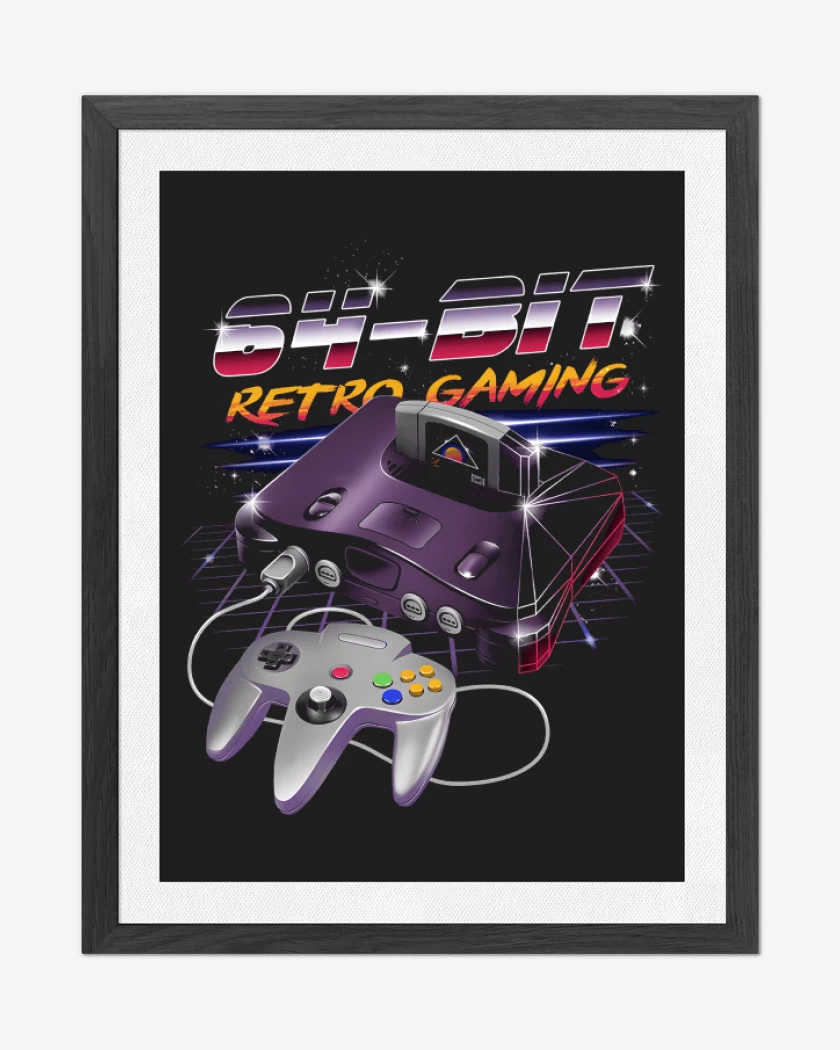 Cuadro decorativo 64bits