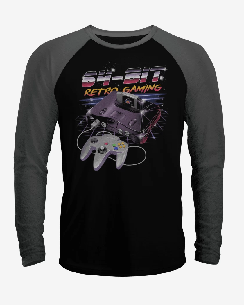Polera Raglan 64bits