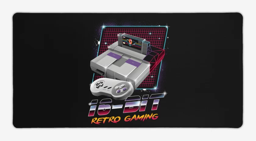 Mouse pad Gamer 16bits