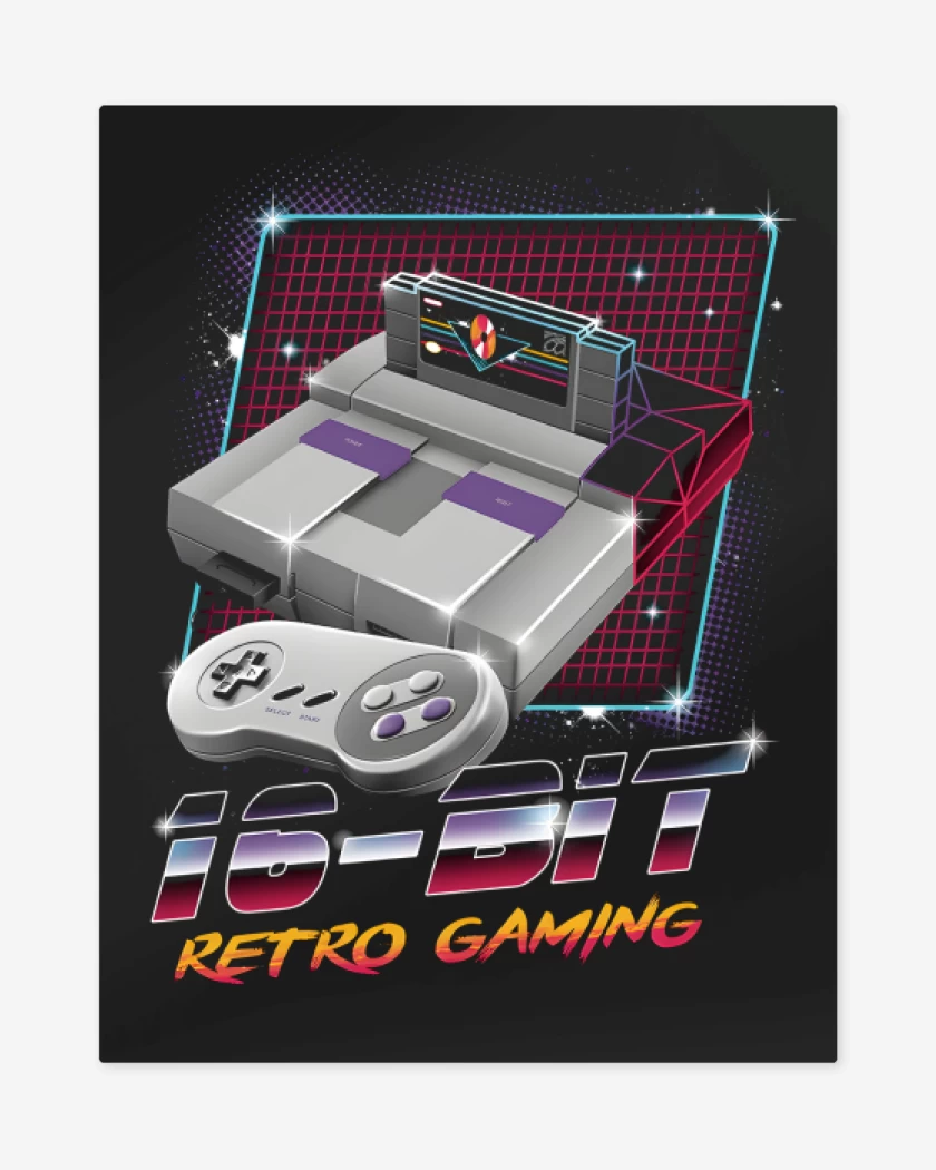 Print metalico 16bits