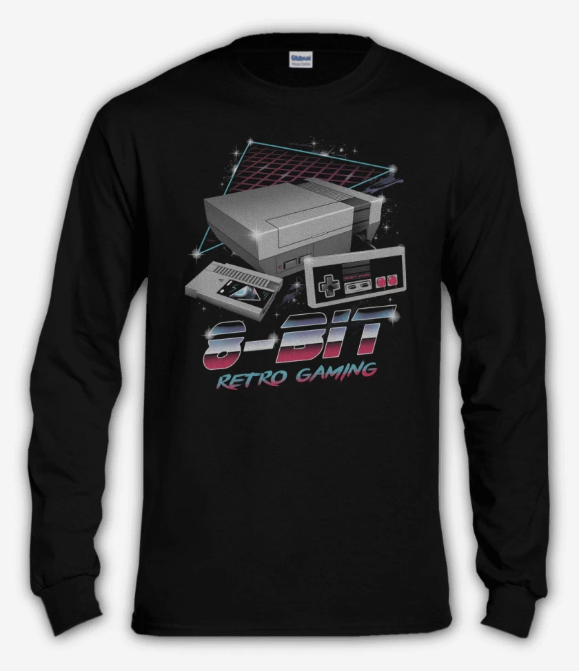 Polera manga larga 8bits