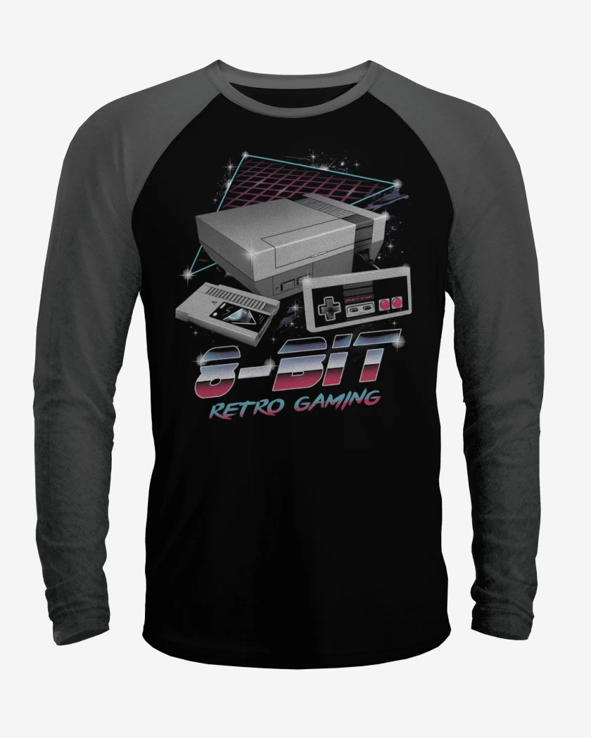 Polera Raglan 8bits