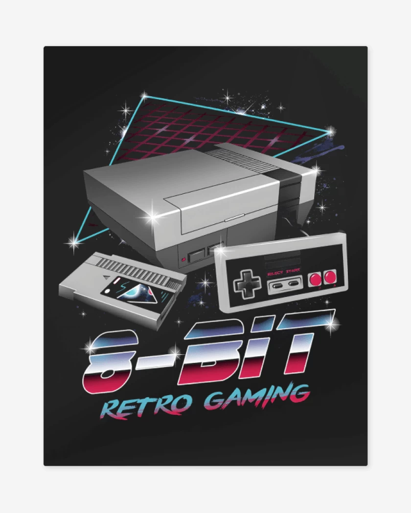 Print metalico 8bits