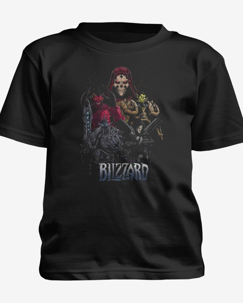 Polera de niño Negro de Blizzard Epic