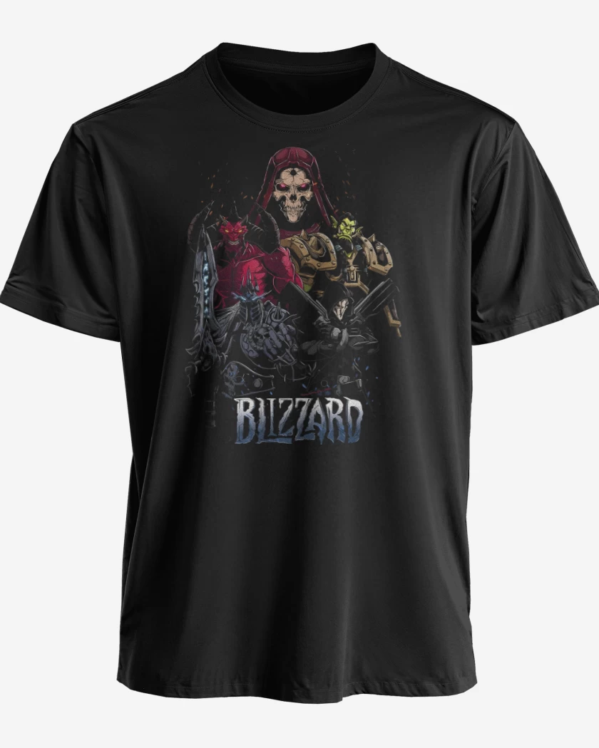 Polera premium Negro de Blizzard Epic