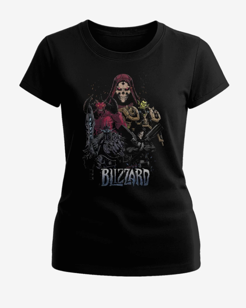 Polera de Mujer Negro de Blizzard Epic