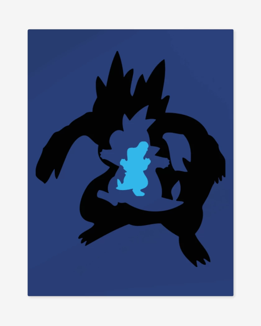 Print metalico Azul Rey de Totoevolution