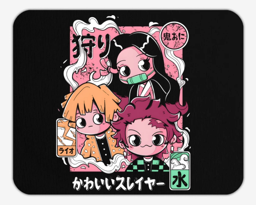 Mousepad Chibi Kimetsu