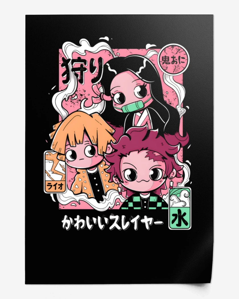 Print Chibi Kimetsu