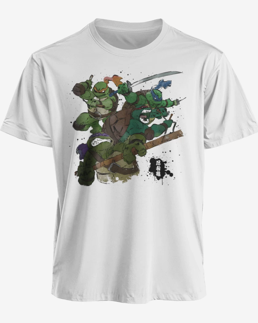 Polera Tortugas Guerreras