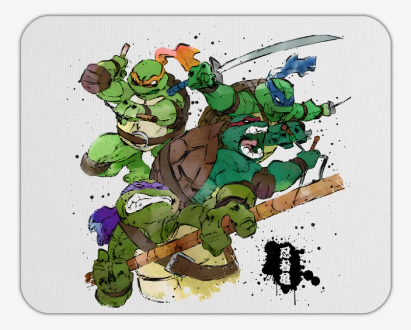 Mousepad Tortugas Guerreras
