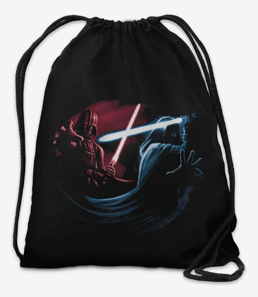 Mochila Negro de Sith vs Jedi