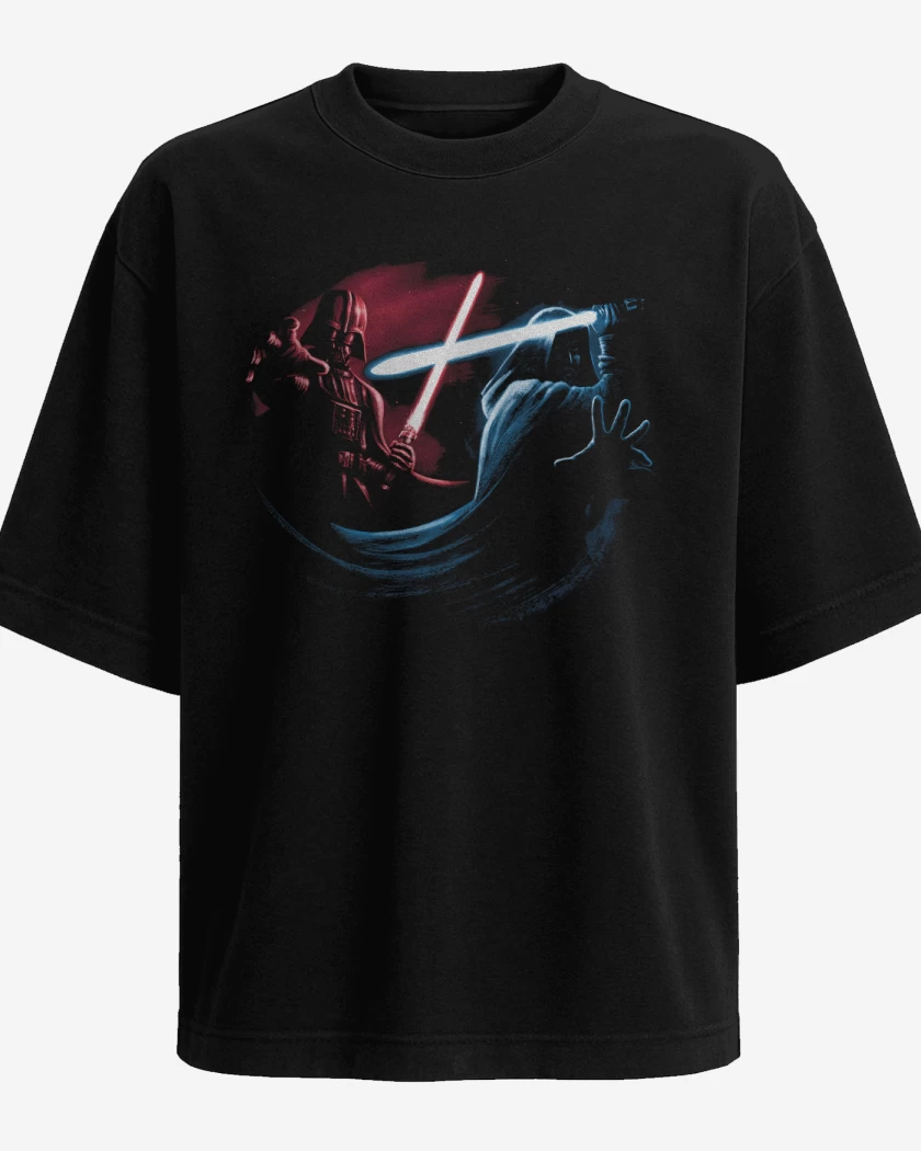 Polera Oversize Sith vs Jedi
