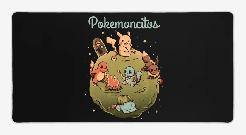 Mouse pad Gamer Pokemoncitos