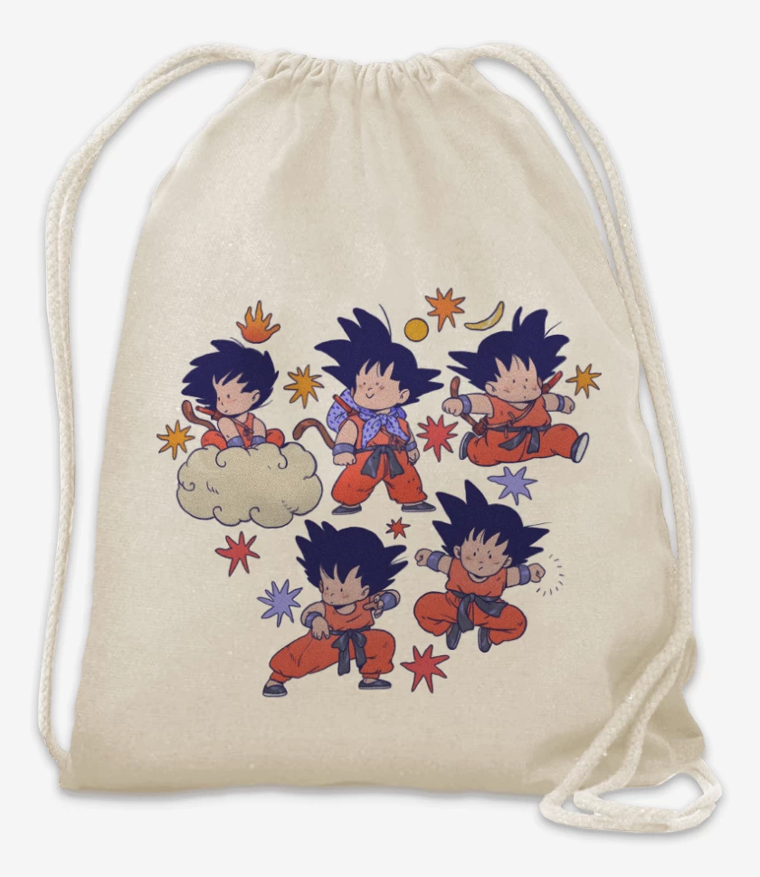 Mochila Blanco de Gokucitos