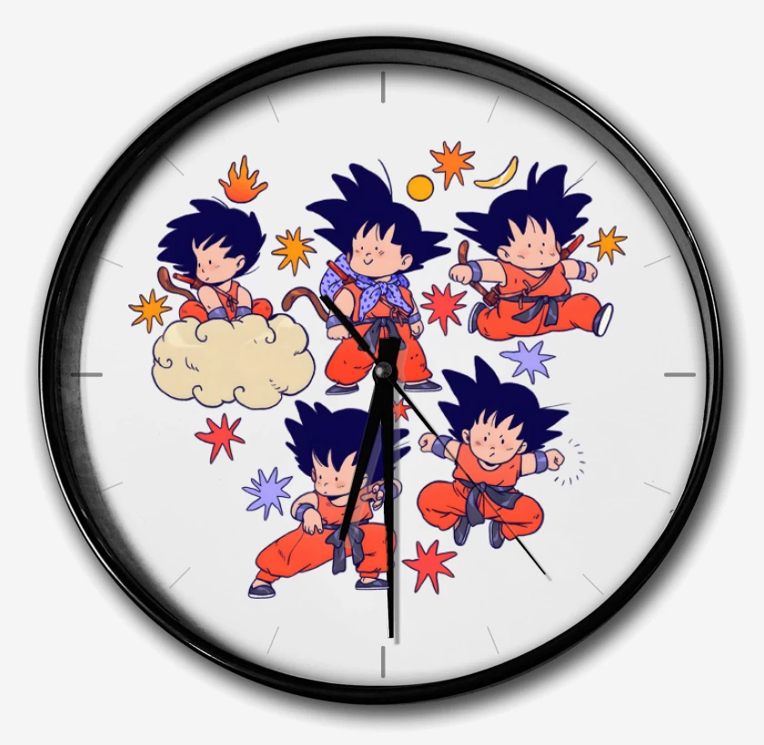 Reloj Blanco de Gokucitos