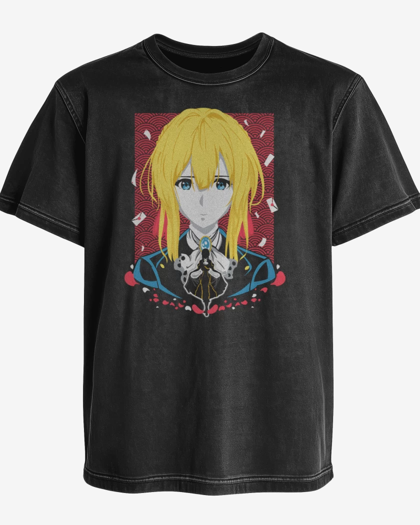 Polera desgastada Violet Evergarden 