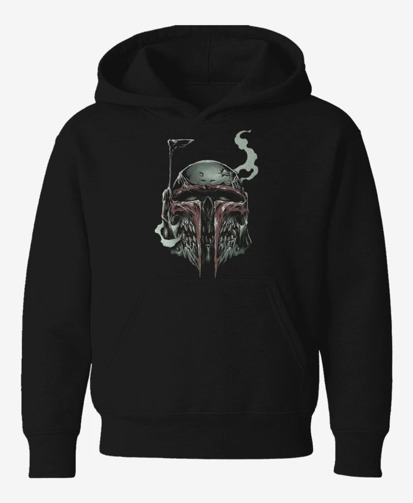 Poleron de niño Negro de Boba Death